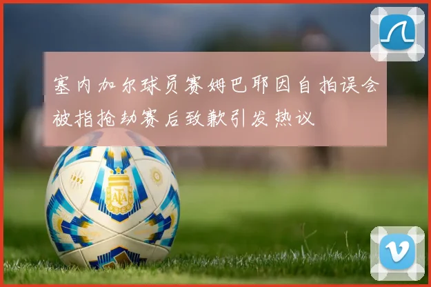 塞内加尔球员赛姆巴耶因自拍误会被指抢劫赛后致歉引发热议